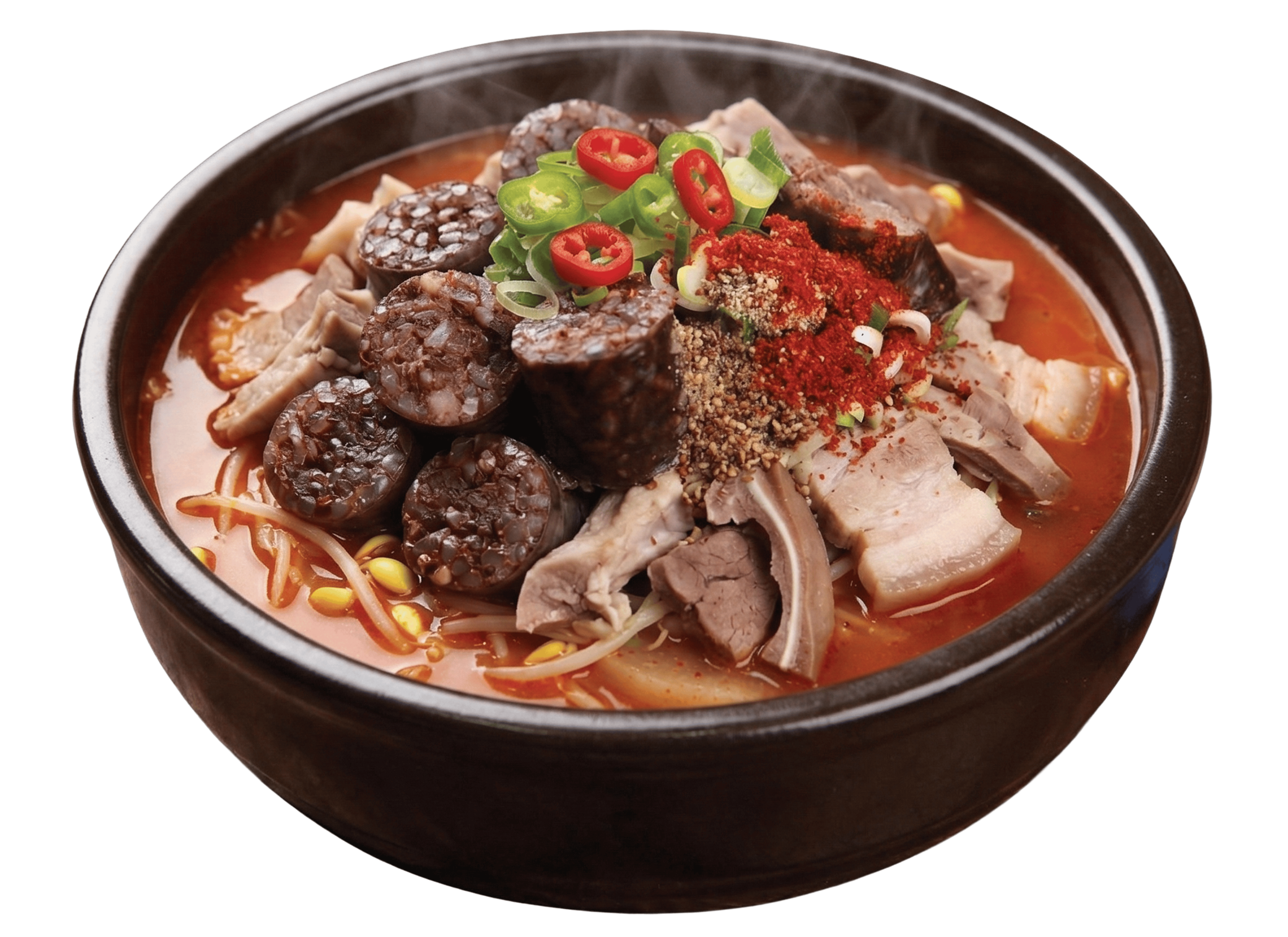 본래순대 얼큰순대국